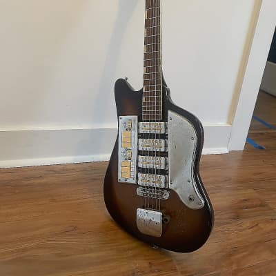 Teisco SS4L (4 gold foil) 60's Left Handed (Conversion