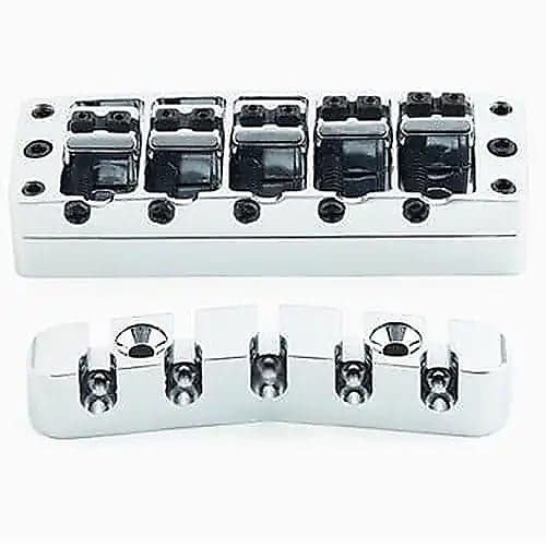 Warwick 5String Bass Bridge Part SPW30128C in Chrome As Reverb