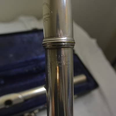 1965 Armstrong 90 Closed-Hole Sterling Intermediate Flute image 7