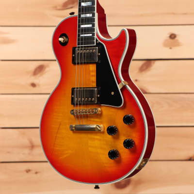 Gibson Les Paul Custom Figured - Heritage Cherry Sunburst - CS301960 - PLEK'd image 3