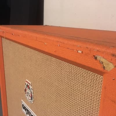 Orange PPC412 4x12 240-Watt Guitar Speaker Cabinet, Orange Tolex image 2
