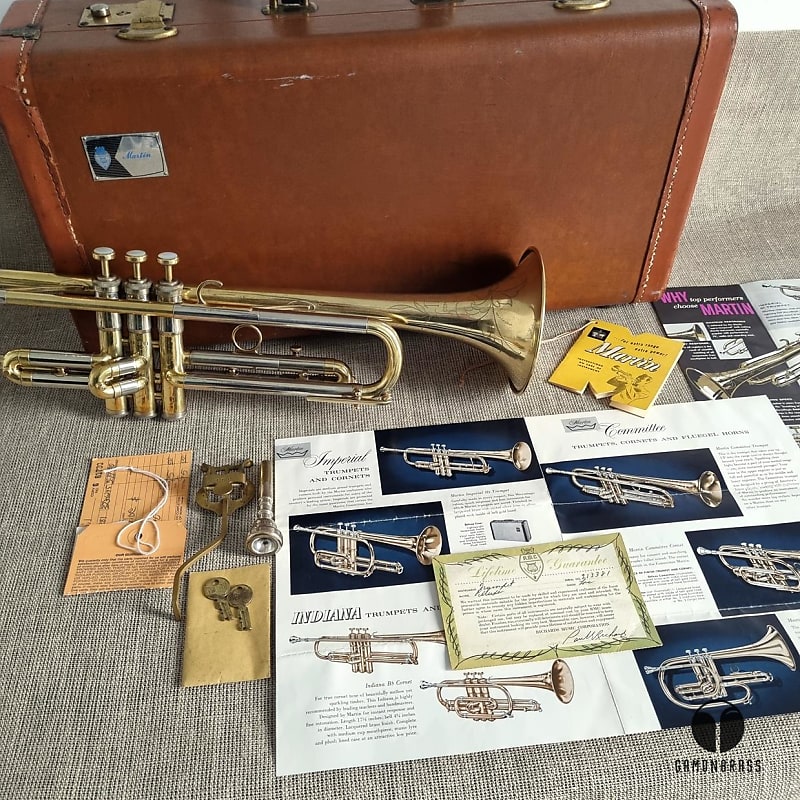 The Martin Committee Deluxe 3 LARGE bore trumpet, Reverb