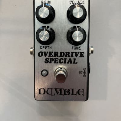 British Pedal Company Silverface Overdrive 2022 - Present - Silver for sale