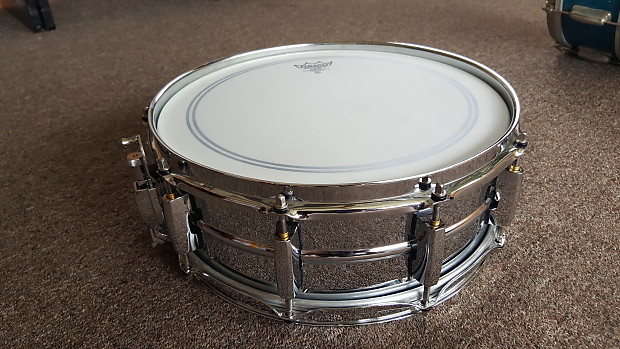 Pearl  STE1450S Sensitone Elite 14x5" Steel Snare Drum image 1