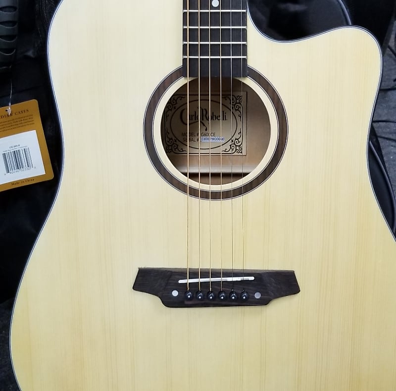 Carlo Robelli G600CE Acoustic Electric 2020 Natural