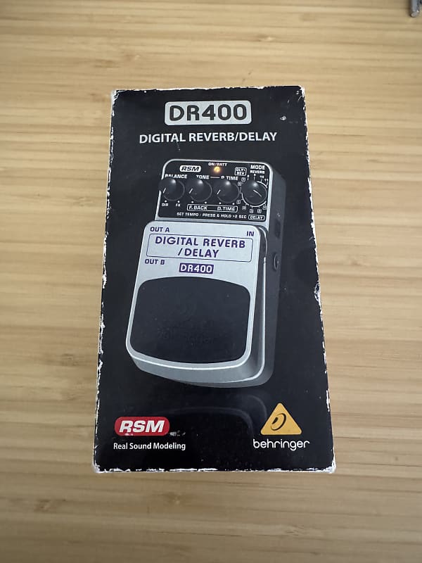 Behringer DR400 デジタルリバーブ/ディレイ BEHRINGER DR400 デジタル