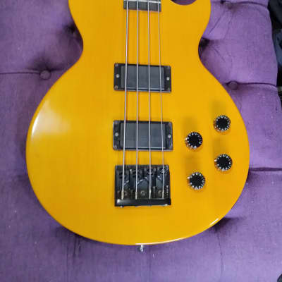 Gibson LPB-2 Deluxe Les Paul Bass 1992 - Translucent Amber image 4