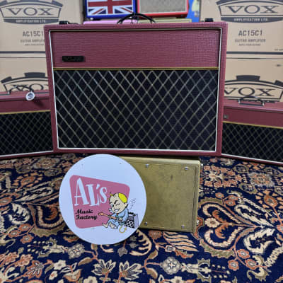 Vox AC30C2-CVR Custom Limited Edition 2-Channel 30-Watt 2x12" Guitar Combo Classic Vintage Red image 3