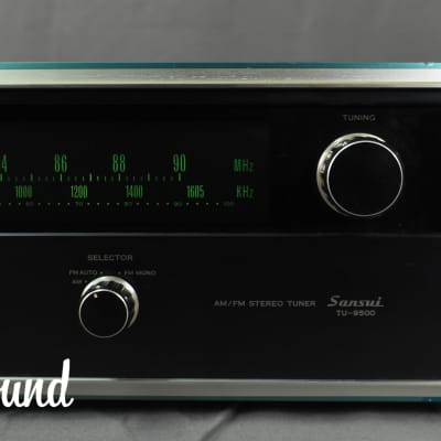 Sansui TU-9500 Japanese Vintage AM/FM Stereo Tuner in Very Good 
