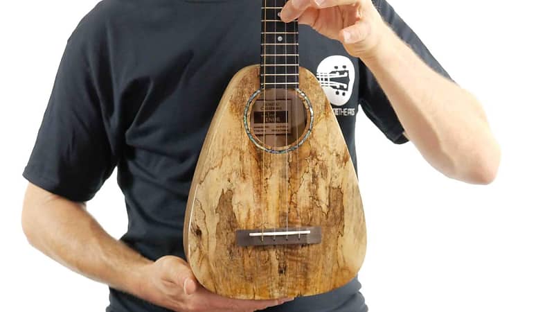 Romero Creations Daniel Ho Tiny Tenor Ukulele Spalted Mango 