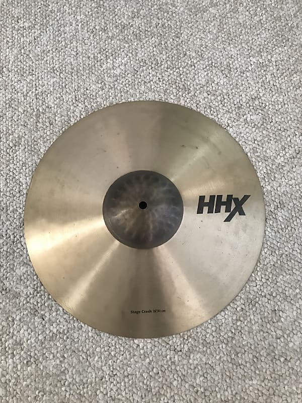 Sabian 16" HHX Stage Crash Cymbal HH Hand Hammered image 1