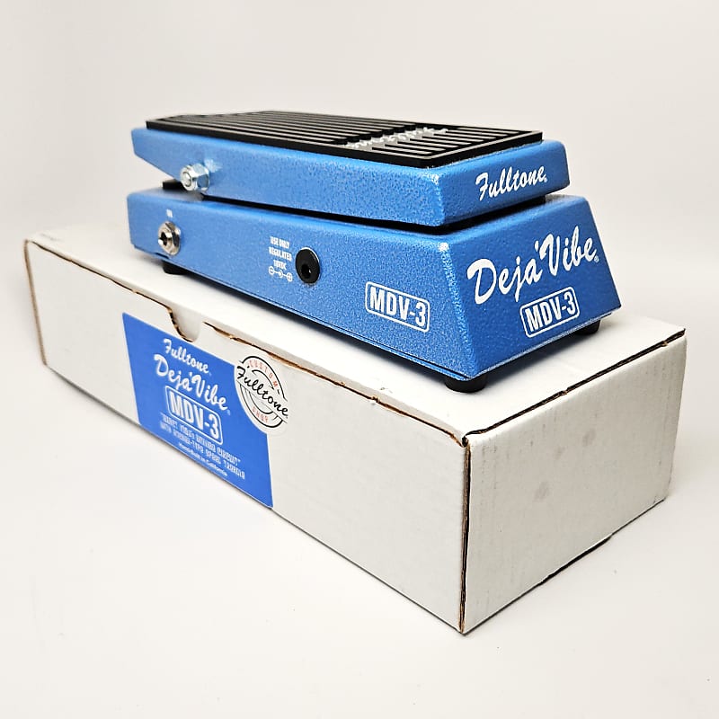 【美品】Fulltone MDV-3 Mini Deja’Vibe Fulltone Custom Shop MDV-3 Mini DejaVibe 3 Vintage Rotary