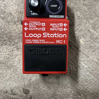 Boss RC-1 Loop Station 2014 - Present - Red image 1