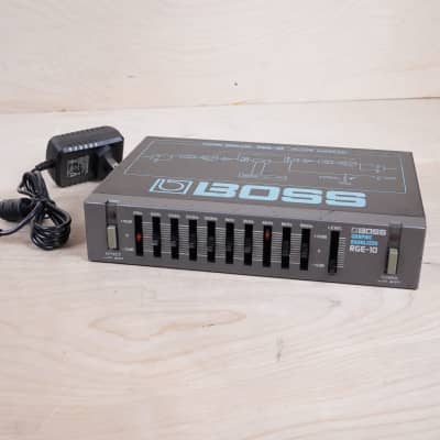 Boss rackmount 10-band eq, compressor/expander and noise gate, power supply  and rack shelf | Reverb