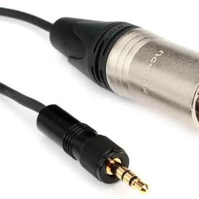Sennheiser CL100 3.5mm TRS Male to XLR Male Unbalanced Cable - 2 foot image 1