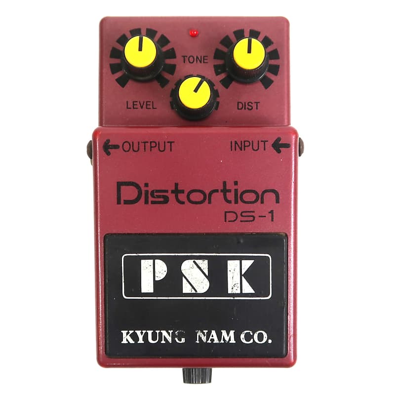 PSK　ディストーション PSK Distortion DS-1 Guitar Pedal Korea Vintage 80s Rare