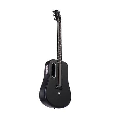 Lava Me 2 Air Sonic Freeboost High Quality Carbon Fiber Ballad Travel Black Acoustic Guitar for sale