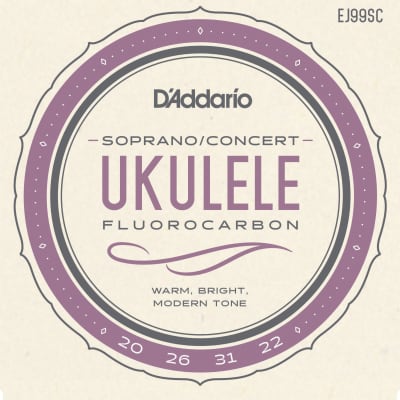 D'Addario EJ99SC Pro-Arté Carbon Ukulele Strings Soprano / Concert