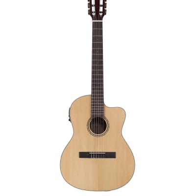 (USED) Alvarez - RC26HCE Regent Series - Classical Hybrid Acoustic-Electric Guitar - Natural - w/ Deluxe Gigbag for sale