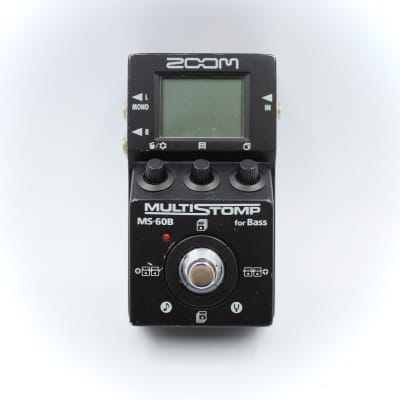 Zoom MS-60B Multistomp Limited Black With Original Box Bass