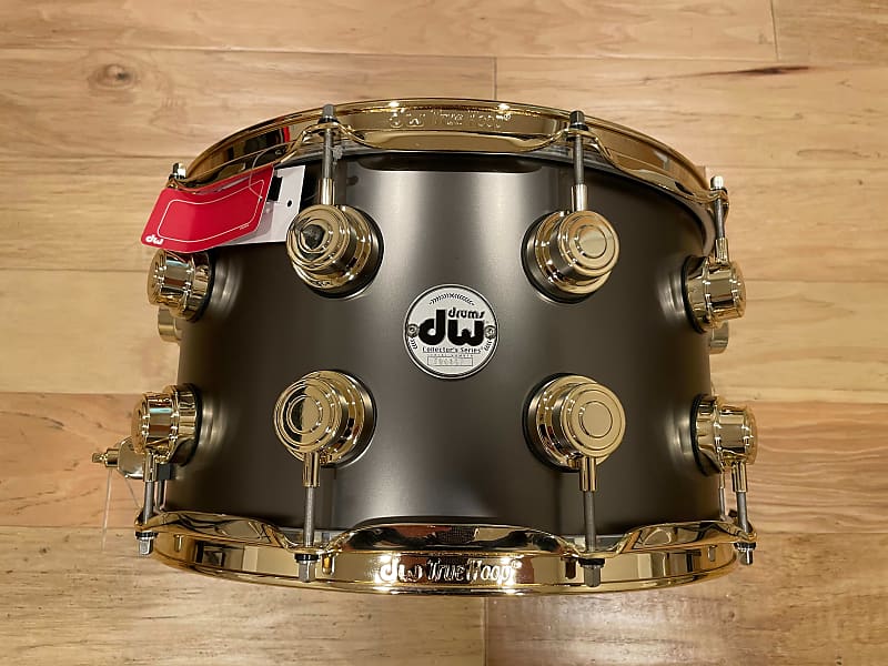 Dw collectors series black deals nickel over brass snare