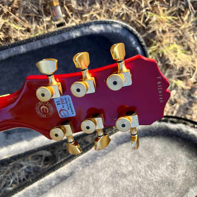 Pearly Gates Epiphone Les Paul Standard upgraded American Sperzel Tuners image 4