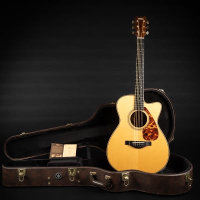 2008 Yamaha LSX26C A.R.E. - Natural Nitrocellulose | All Solid Japan Acoustic Guitar Cutaway Pickup | CoA OHSC for sale