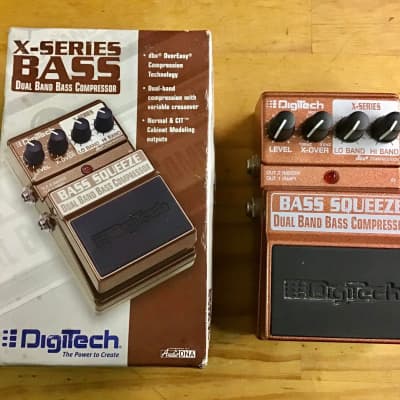 Pre-Owned DigiTech Bass Squeeze Dual Band Bass Compressor for sale