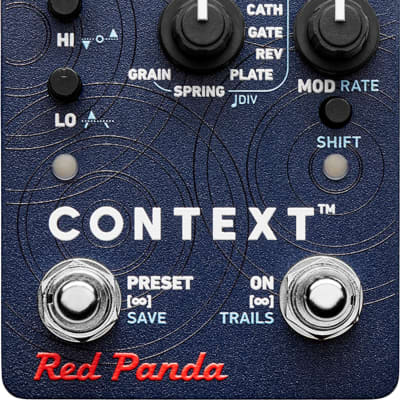 Red Panda Context V2 Reverb Effects Pedal image 1