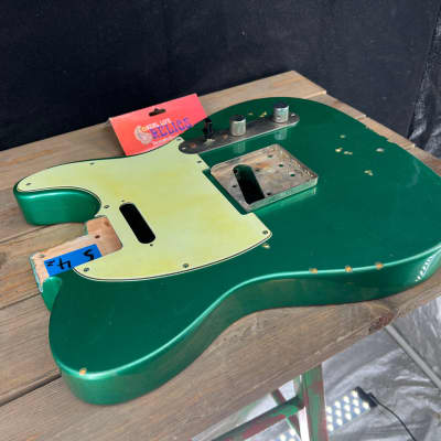 Real Life Relics Tele® Telecaster® Body Aged Sherwood Green #2 image 6