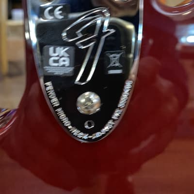 Fender American Vintage II '77 Telecaster Custom Maple Wine #VS220670 7lbs, 11.6 oz Belly Cut image 5