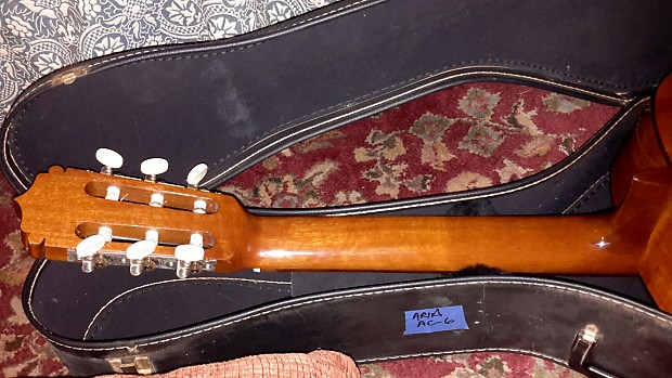 Aria 1970 s Classical guitar Ac6 Japan Ac 6 1970s Natural