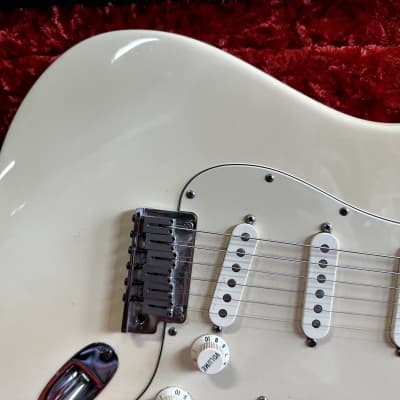 Fender Jeff Beck Artist Series Stratocaster Olympic White 2005 image 5