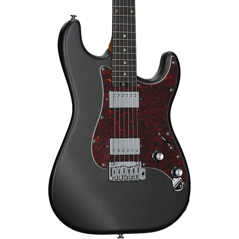 Schecter Jack Fowler Traditional Electric Guitar, Black Pearl image 1