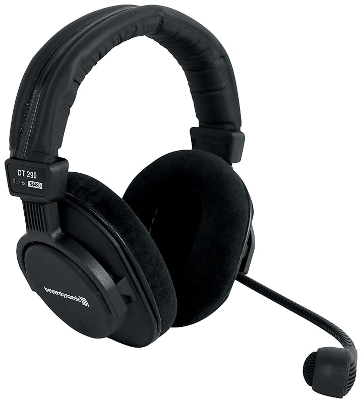 Beyerdynamic DT 290 MK II 250 Ohm Two Ear Broadcasting Broadcast Headset w Mic