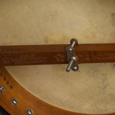 Vega  Little Wonder Special Tenor Banjo (1931), ser. #96029, original black hard shell case. image 12