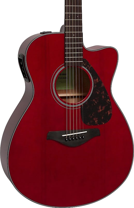 Yamaha FSX800C RR Cutaway Spruce Top Acoustic/Electric Guitar image 1