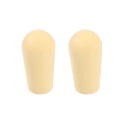 All Parts SK-0643-028 Metric Switch Tips for Import Guitars - Cream 2 Pack for sale