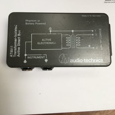 Audio-Technica 8511 Transformer Isolated Direct Box 2000 image 1