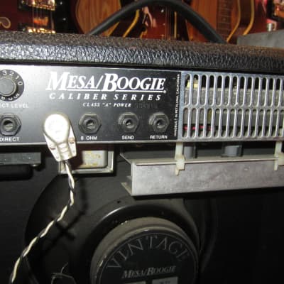 1988 Mesa / Boogie Studio .22 Black Clean w Footswitch One Owner image 9