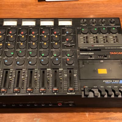 TASCAM Porta Two High Speed Ministudio 1991 Black | Reverb