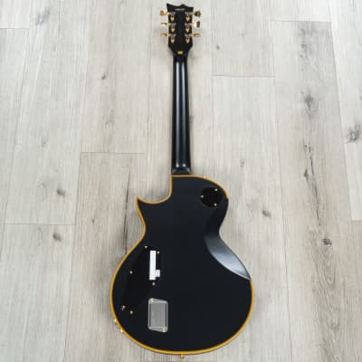 ESP E-II Eclipse DB Guitar, Ebony Fretboard, EMG 81 / 60 Pickups, Vintage Black image 5