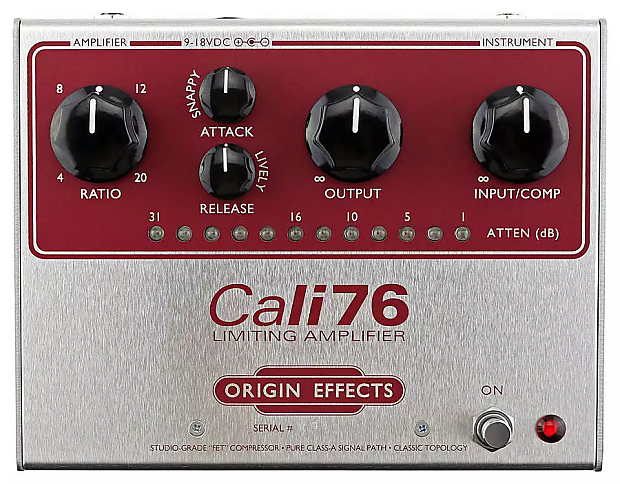 Immagine Origin Effects Cali76 Standard Limiting Amplifier Reissue - 2