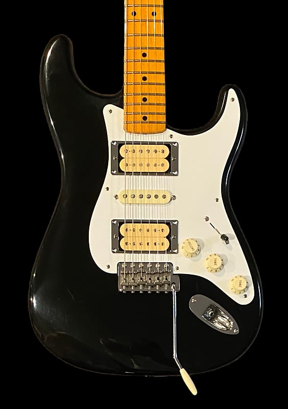 Fender USA Dave Murray Signature Stratocaster - First Run 2009 - Black w/ OHSC - Paperwork and Case Candy image 1