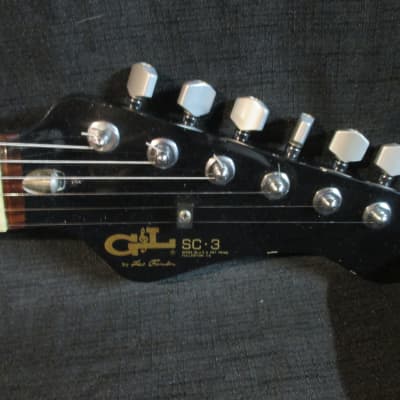 G&L SC-3 Guitar  Black OHSC image 4