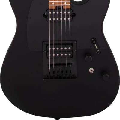 Charvel Pro-Mod So-Cal Style 2 24 HH HT CM Electric Guitar, Satin Black image 2