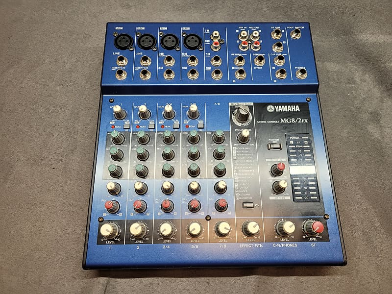 YAMAHAミキサー MG8/2FX （Yamaha MG8/2FX 8-channel Analog