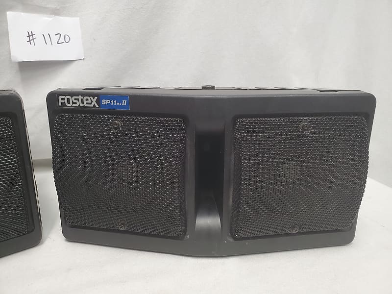 Fostex SP11 MK2 200 Watt 8Ohm Passive Speakers #1120 Sold Together As A  Pair - | Reverb