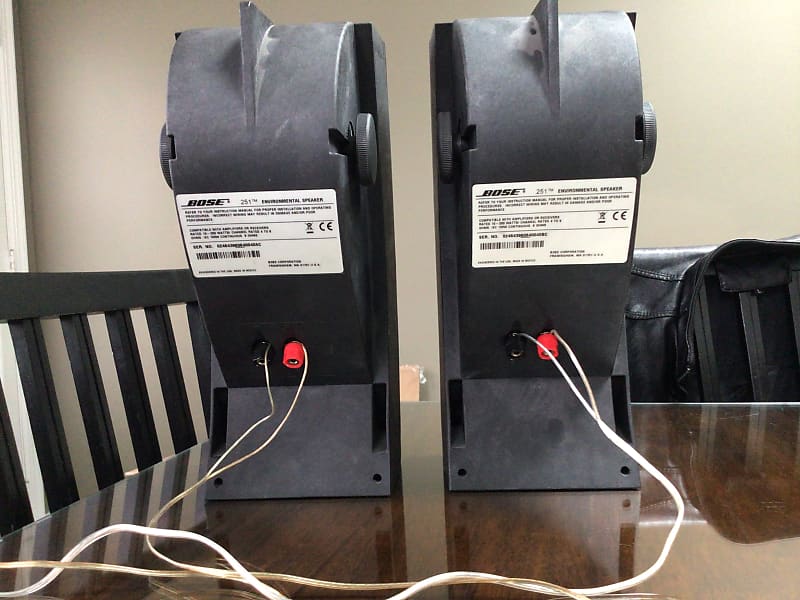 Bose 251 Environmental Speakers 2002 - Black | Reverb Bose 251 Environmental Speakers 2002 - Black | Reverb
