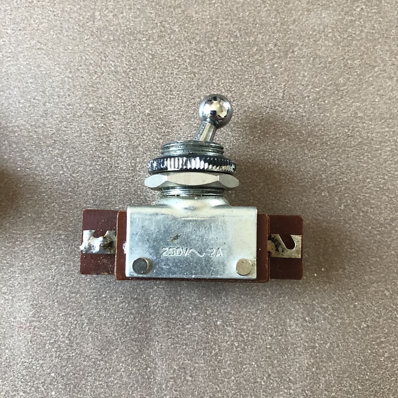 Vintage Bulgin on / off switch valve amp / tube amp Sixties | Reverb